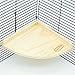 Niteangel Fan Shape Wooden Platform, Hamster Small Animal Platform