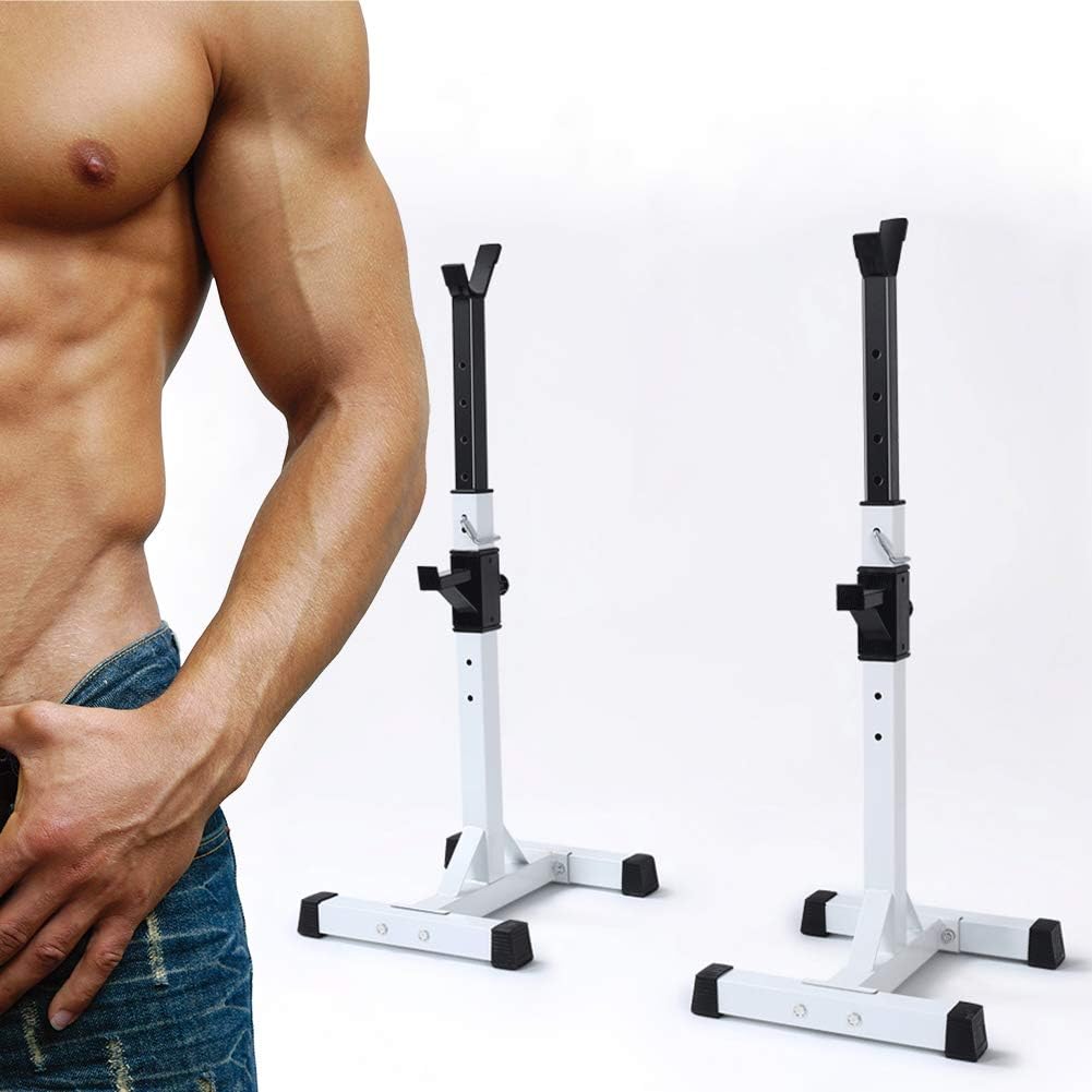 Squat Rack, Barbell Stand Weight Lifting Stand, Used for Home Fitness, Durable And Load-Bearing 250KG
