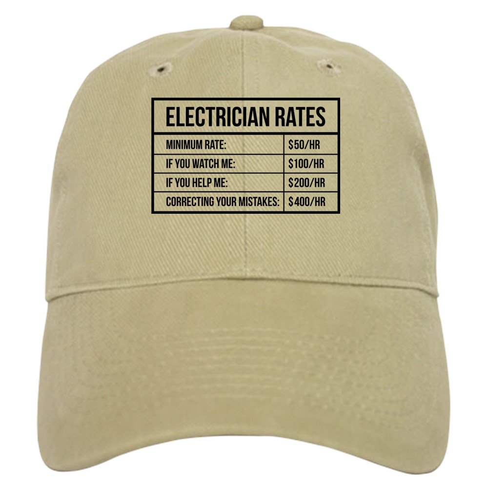 electrician baseball cap