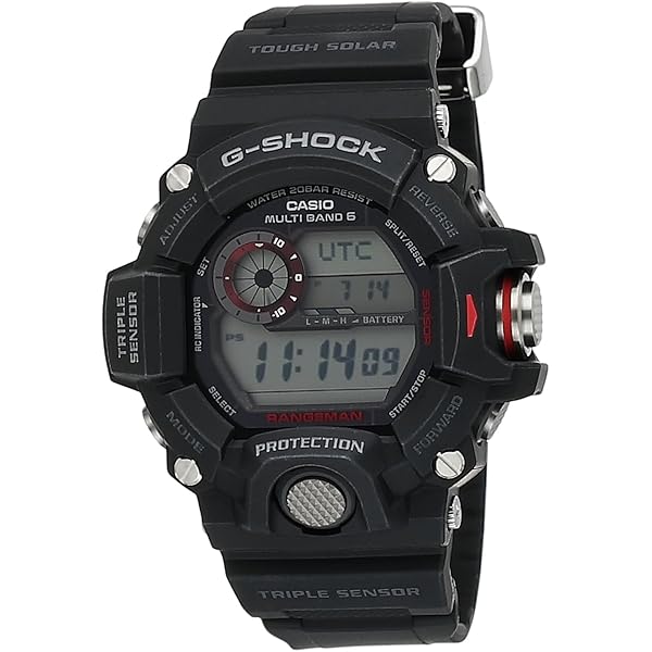 CASIO G-SHOCK RANGEMAN ブラック Casio Relógio digital masculino G-Shock GW9400-1B preto
