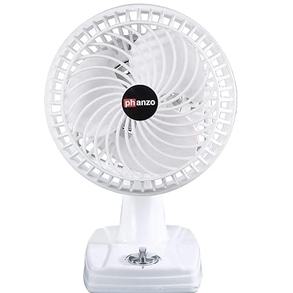 URBAN KING phanzo|| Wall Cum Table Fan || 6 inch || ISI Approved Copper Motor || Model White