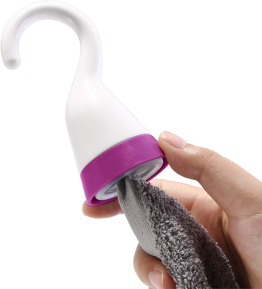Kawachi Plastic Towel Hook Organizer Convinient Kitchen Bathroom Storage Hook Hanger Sucker
