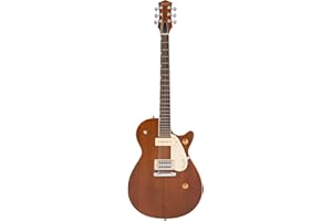 Gretsch G2215-P90 Streamliner Junior Jet Club 6-String Electric Guitar with Laurel Fingerboard and Three-Way Pickup Switching (Right-Handed, Single Barrel Stain)