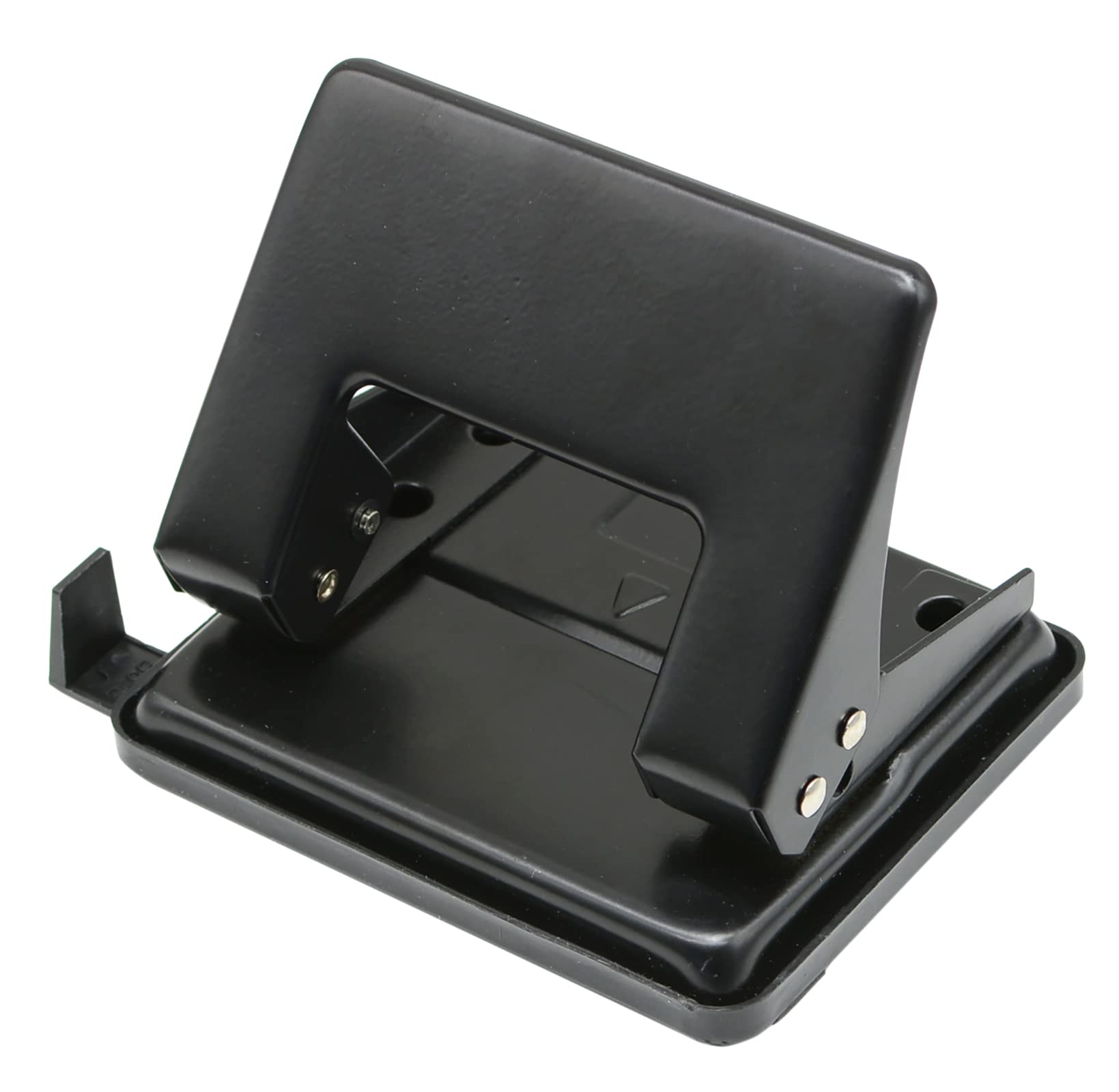 Photo 1 of 1 Pcs 2 Hole Paper Puncher, 1/4 Inch Diameter of Circle, 3.14 Inch of Hole Spacing Paper and Leather Hole Punch for Office and Home Supplies (Black, 2 Hole)