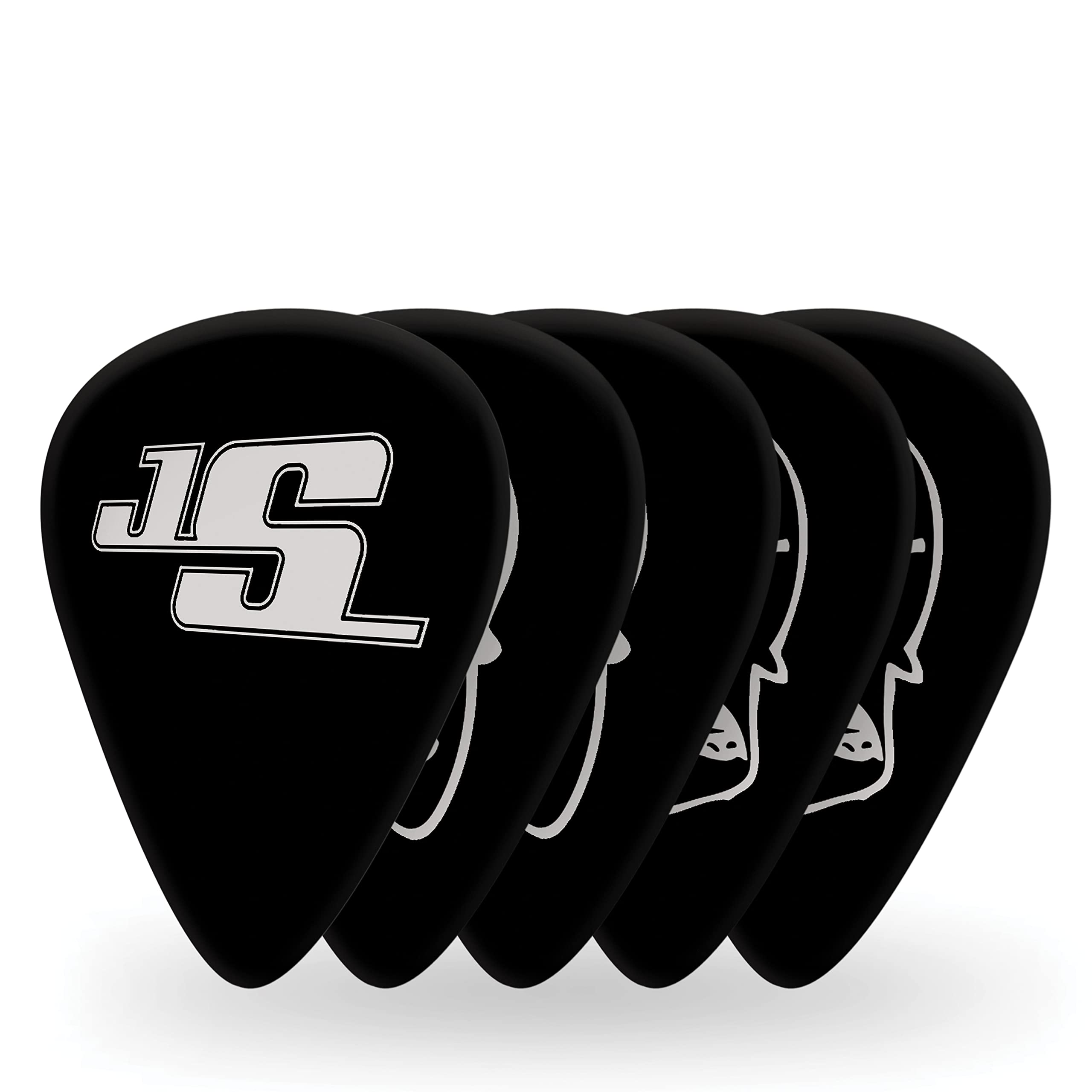 Planet Waves 1CBK6-10JS Joe Satriani Black Picks Heavy Gauge - Pack of 10