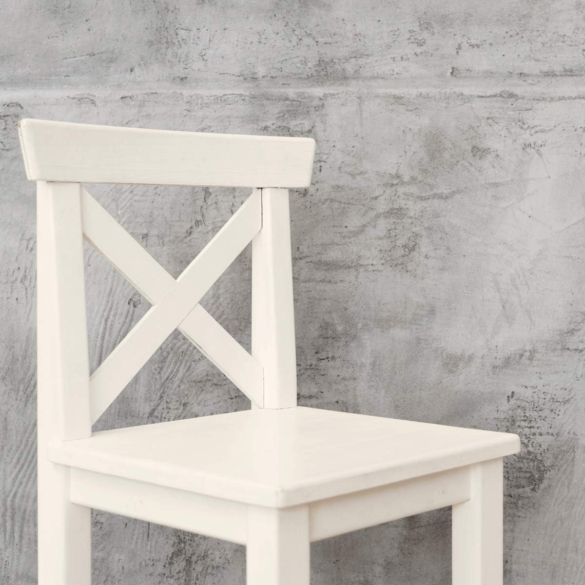 Hemway Chalk Based Furniture Paint, Off White 1L, Matt Finish Shabby Chic, Chalk Paint Furniture & Walls, Quick Dry & 1 Coat - Image 4