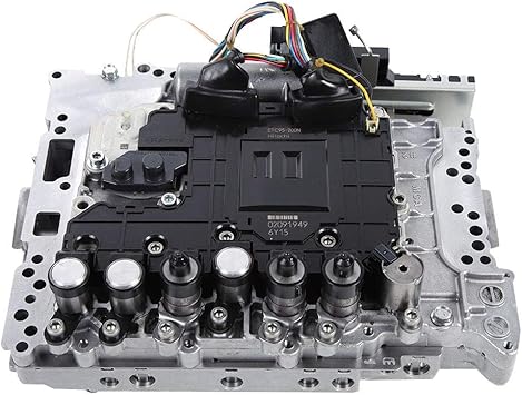 Amazon Com Aramox Shift Solenoid Valve Body Wty P637408a Re5r05a Valve Body Solenoid Transmission Valve Body For Nissan Xterra Pathfinder Armada Infiniti Automotive