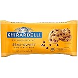 Ghirardelli Chocolate Baking Chips, Semi-Sweet Chocolate, 12 oz, 6 Count