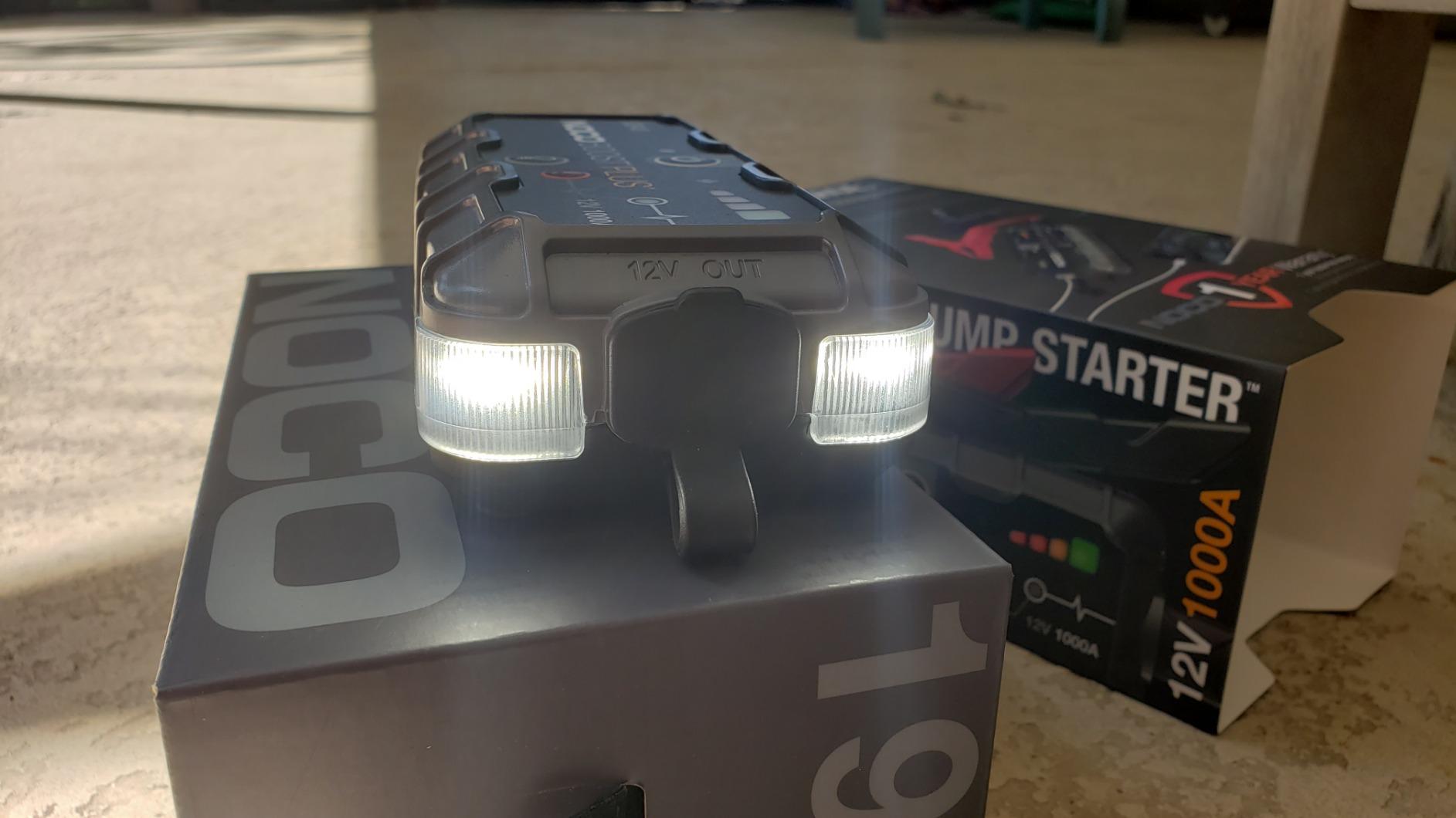 NOCO Boost GB40: 1000A UltraSafe Jump Starter – 12V Lithium Battery Booster Pack, Portable Jump Box, Power Bank & Jumper Cables - for 6.0L Gas and 3.0L Diesel Engines photo review