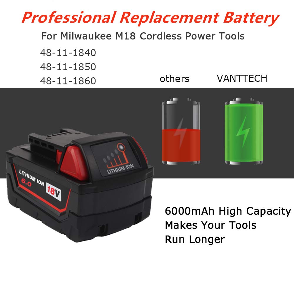 ah generic milwaukee m18 battery