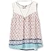 Speechless Girls' Pritned Chiffon Baby Doll Top