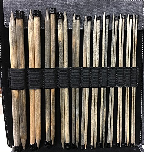 Lykke Driftwood 10" Straight Gift Set in Grey Denim Pouch