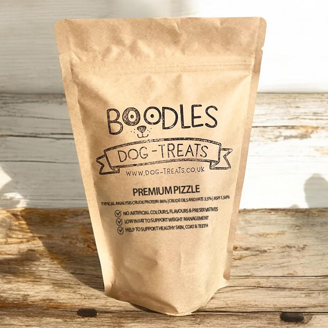 Boodles 5 pieces Bulls Pizzle bully sticks for dogs and puppies | Healthy natural dog chew treat Sticks | Natural Dental Chew