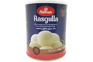 Haldiram Rasgulla - 2.2 lbs (1 KG) by Haldiram