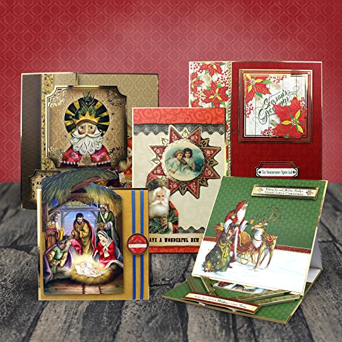 HunkyDory Crafts 2017 Christmas Past Luxury Topper Collection Christmas