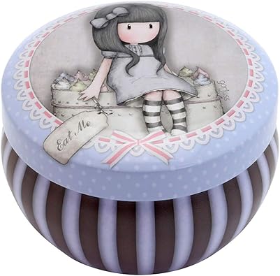 Joyero de caja metálica, diseño de tarta, de Gorjuss: Amazon.es: Joyería