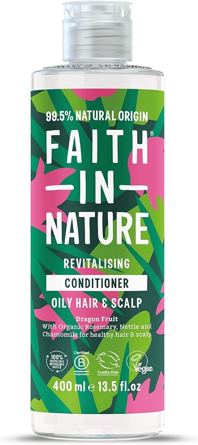 Faith In Nature Dragon Fruit Conditioner 400ml - Oily Hair & Scalp, Vegan