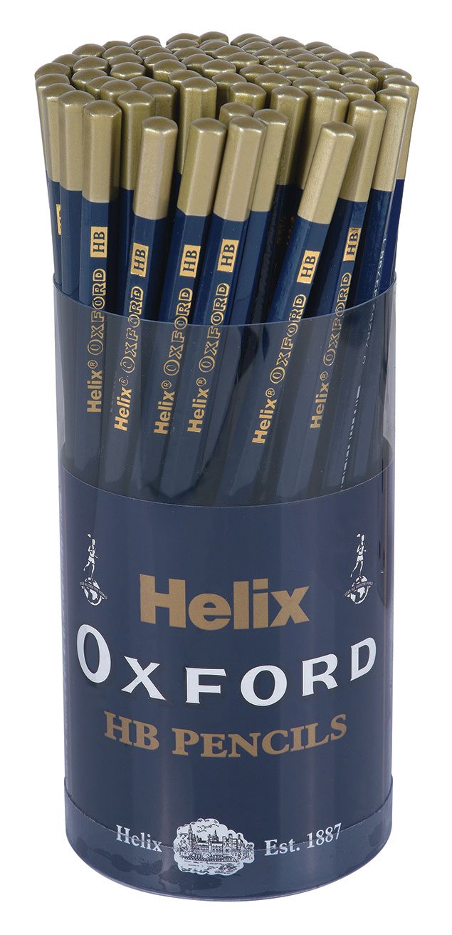 Helix Oxford HB Pencils (Pack of 72),P60172,Multi-Colour