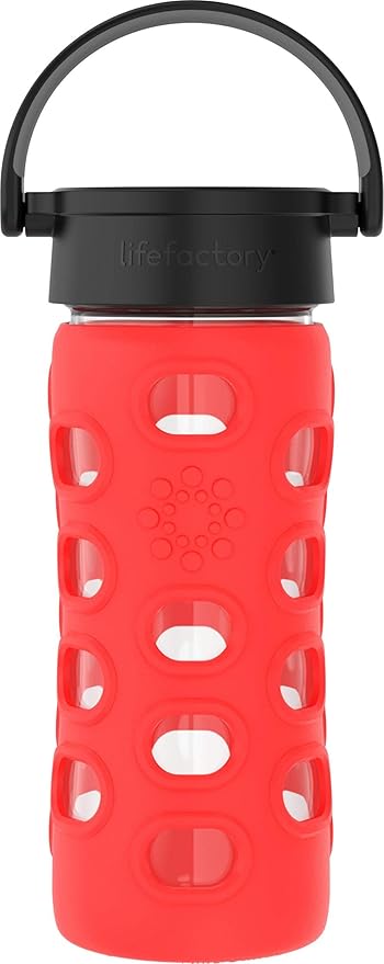 lifefactory glass water bottle