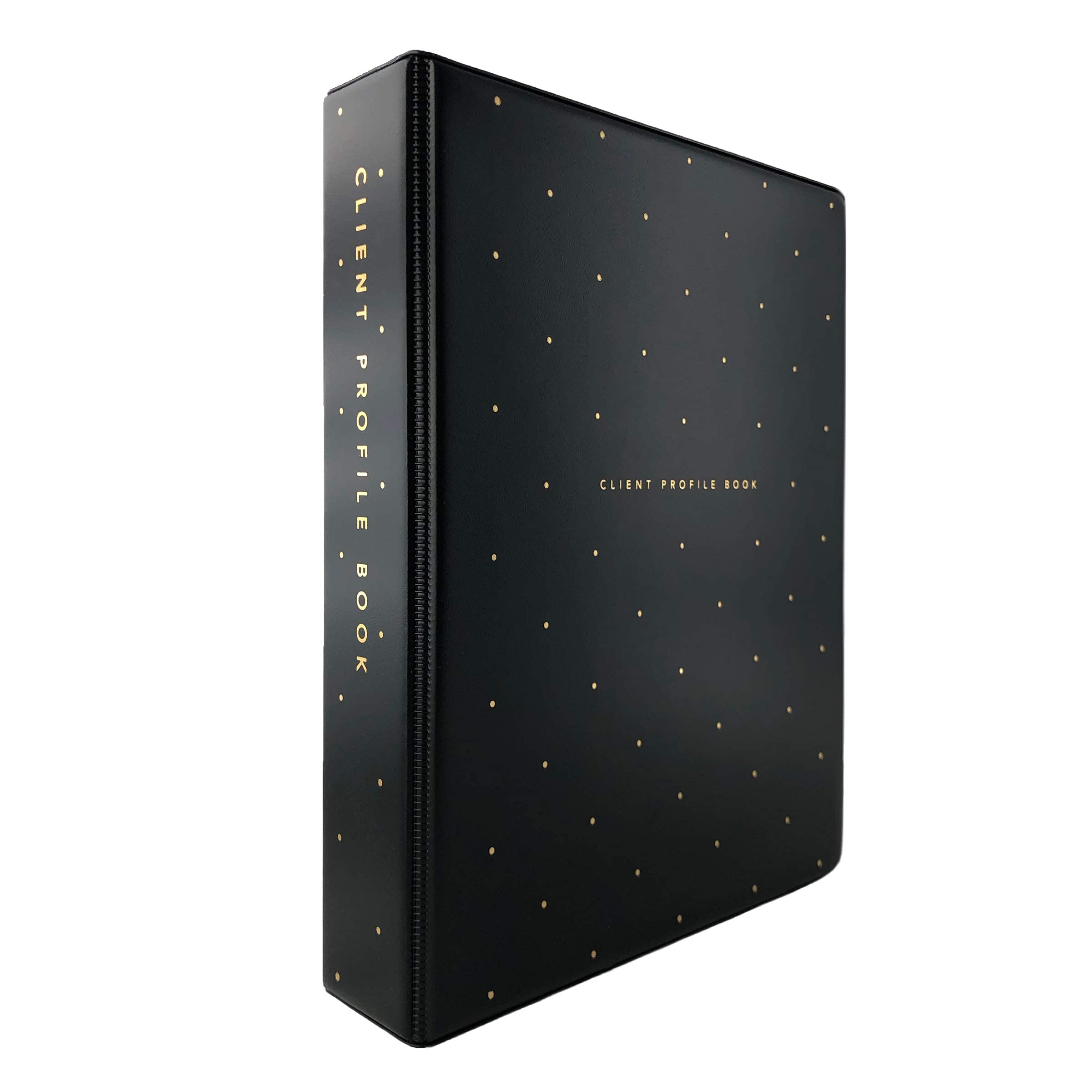 Hair Stylist Client Profile Book (Polka Dot)