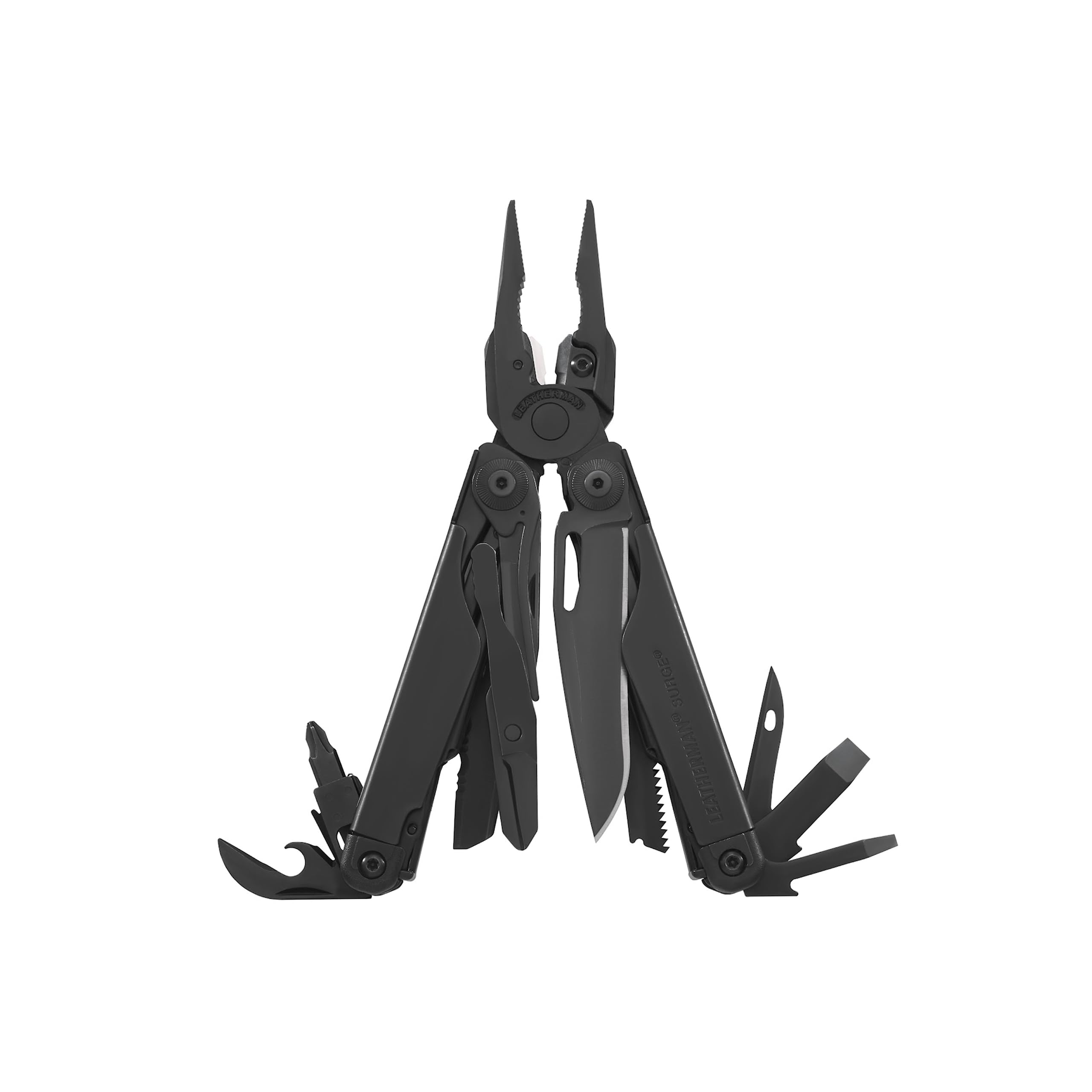 Leatherman Surge Multi-Tool - 21 Heavy-Duty Tools with Blades, Black