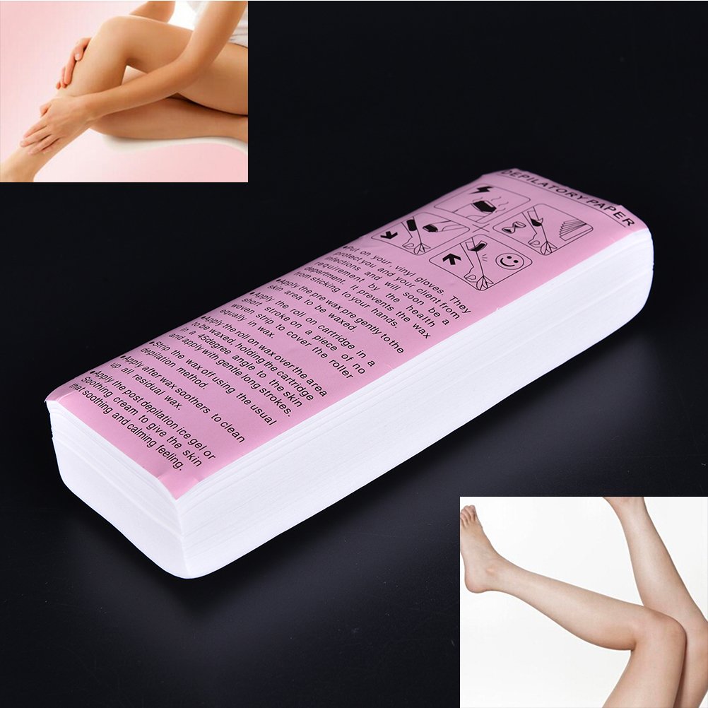 Buy 80pcs Removal Nonwoven Body Cloth Hair Remove Wax Paper Rolls