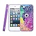 NageBee iPod Touch 5 Case, iPod Touch 5th Generation Case Premium Heavy Duty Defender Protector Case for Apple iPod Touch 5 5th Generation -Rainbow