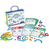 Learning Resources Skill Builders! Kindergarten Letter &amp; Number Maker | Letter Construction Toys, Alphabet Manipulatives, Learning Letters for Toddlers, Kindergarten Building Numbers Activities