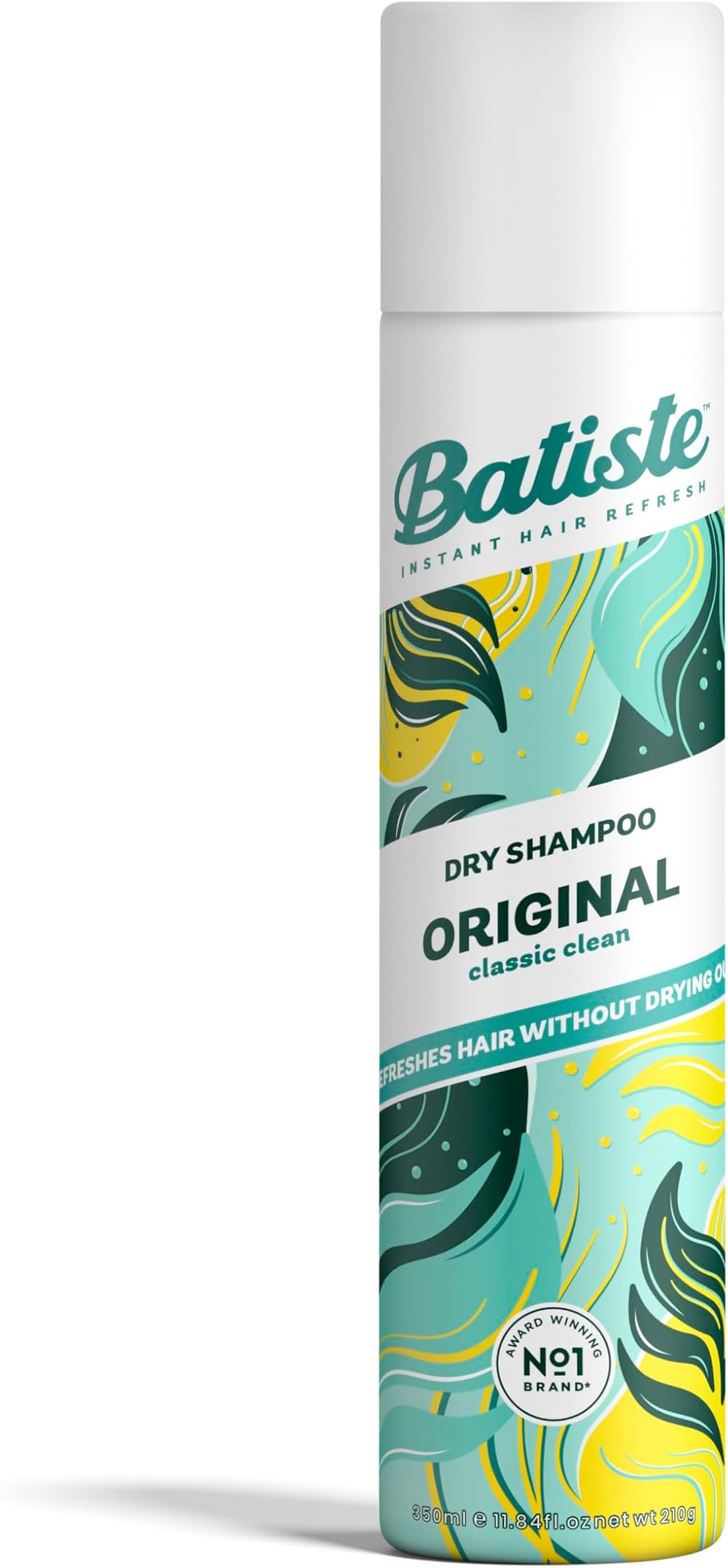 Batiste Dry Shampoo Original 350ml Fresh & Clean Fragrance No Rinse