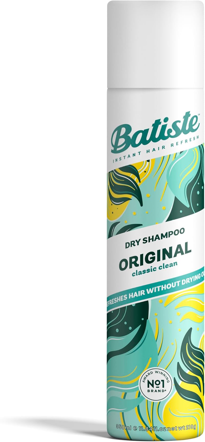 Batiste Dry Shampoo Original 350ml Fresh & Clean Fragrance No Rinse