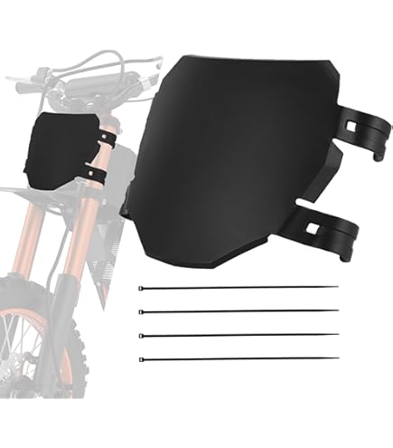 Amazon.com: UFO Plastics Front Number Plate White for Suzuki RM 80