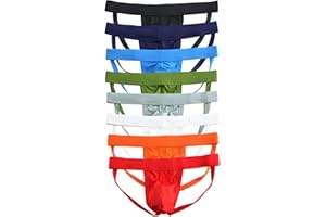 Pdbokew Men's Athletic Supporter Gym Jockstrap Underwear