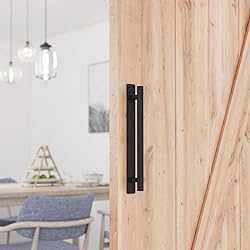 SMARTSTANDARD 12” Rustic Barn Door Handle for