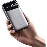 CUKTECH 15 Air 15000mAh 65W Laptop Power Bank, Slim Portable Charger | 100W Total Output, 3-Port Charging, Smart TFT Display, CCC Certified, Flight-Ready, for MacBook Air/Pro, iPhone 17/16/15