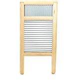 Laredo Import Small Washboard with Tin-15.5 Inches High X 7 3/8 Inches Wide