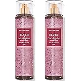 Bath & Body Works Blush Cardigan Fine Fragrance Body Mist Gift Set 8 oz Pack Lot of 2 (Blush Cardigan)