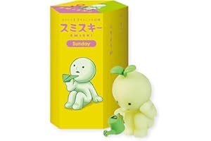 Smiski Glow in The Dark Figure, Sunday Series, Random Style, 1 Pack Assorted Blind Box