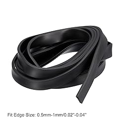 uxcell U Channel Edge Trim, 8.2ft Length Rubber