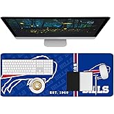 Mouse Pad Extended Large Gaming Desk Pad 31.5 x 11.8 Inch, XL Mousepad Topographic Mouse Pad with Anti-Slip Rubber Base for Buffalo Home Office