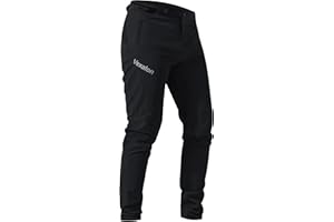 VEXALON Mountain Bike Pants，BMX Riding Pants for Mens, Quick-Dry Lightweight Breathable Cycling Bicycle Downhill Bike Pants