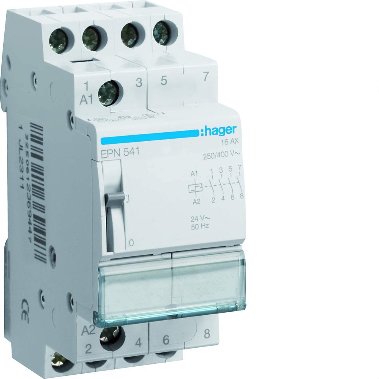 Hager epn541 Rolling 24 V 16 A 4 NA
