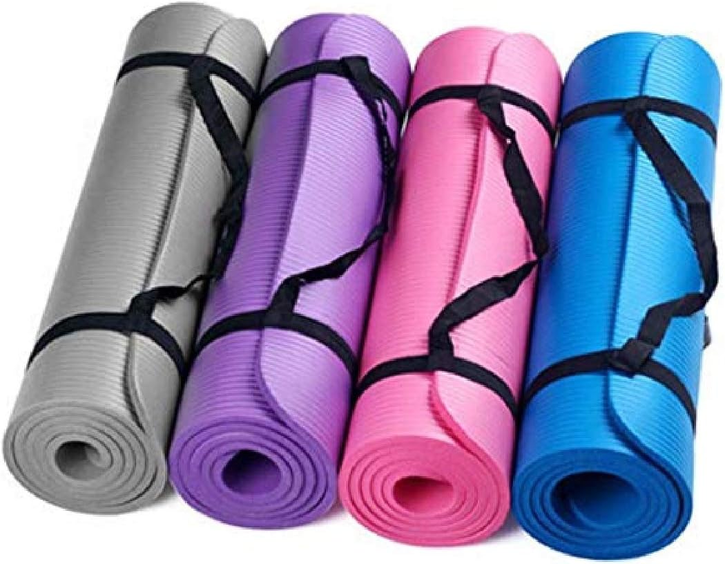 Lanbter Durable Portable Solid Non-Slip Soft Fitness Yoga Mat Mats
