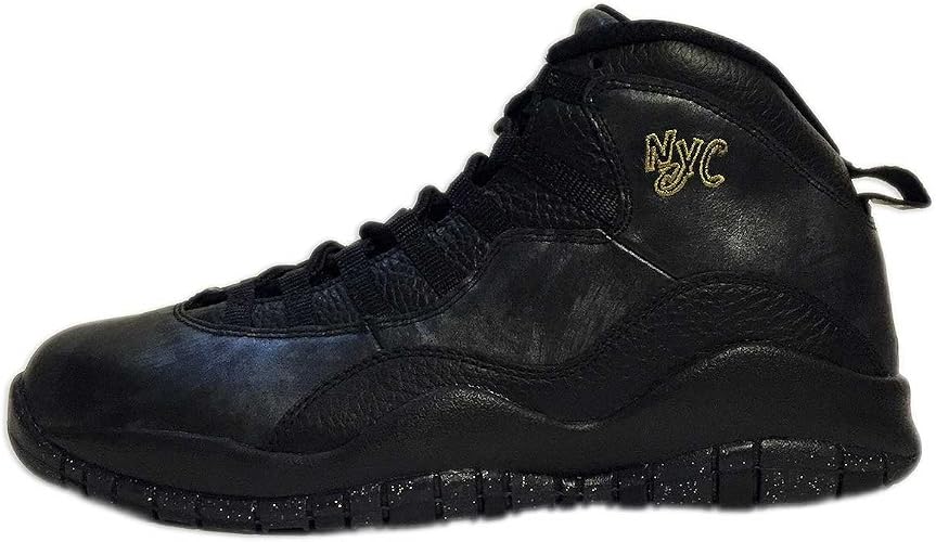 Amazon ナイキ Air Jordan 10 Retro 黒金 28cm 並行輸入品 Nike ナイキ バスケットボール