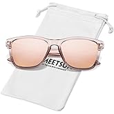 MEETSUN Polarized Sunglasses for Women Men Trendy Classic Retro Designer Style