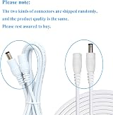 Liwinting 3m DC Extension Cable 2.5mm 5.5mm Male Female Power Cord for Adapter view 4
