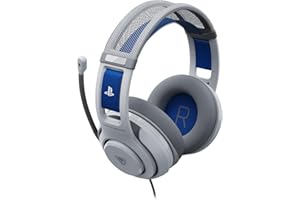 Turtle Beach Atlas 200 Wired Gaming Headset Officially Licensed for PlayStation, PS5, PS4, 50mm Nanoclear Drivers, Flip-to-Mute Mic, Memory Foam Cushions, Floating Headband - White