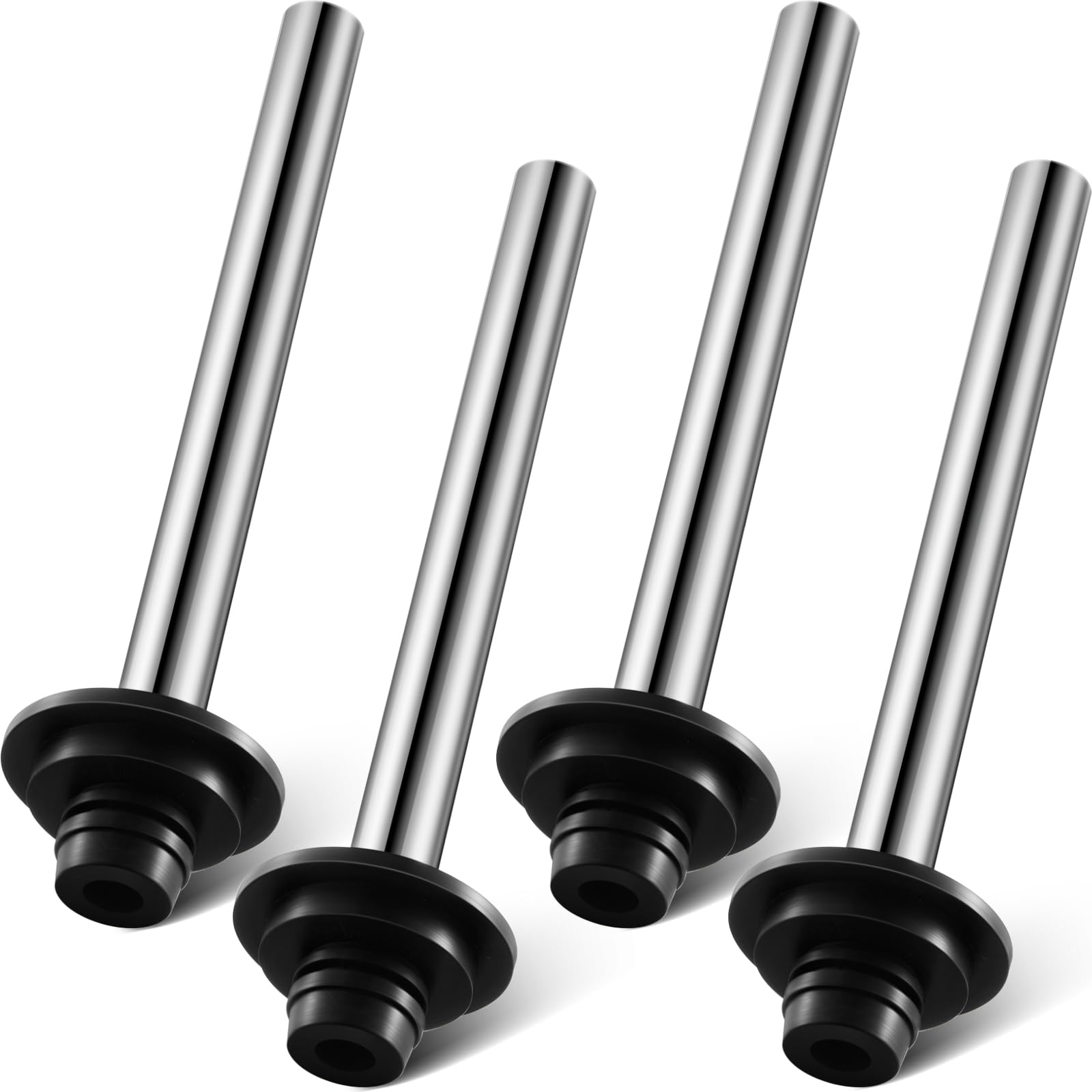 Photo 1 of Tandefio 4 Pcs Universal Bar Sink Overflow Pipe Stainless Steel Bar Sink Stopper Strainer Pipe Overflow Plug Bathroom Pipes Fittings for Kitchen Commercial 1", 1-1/4", 1-1/2" Drain