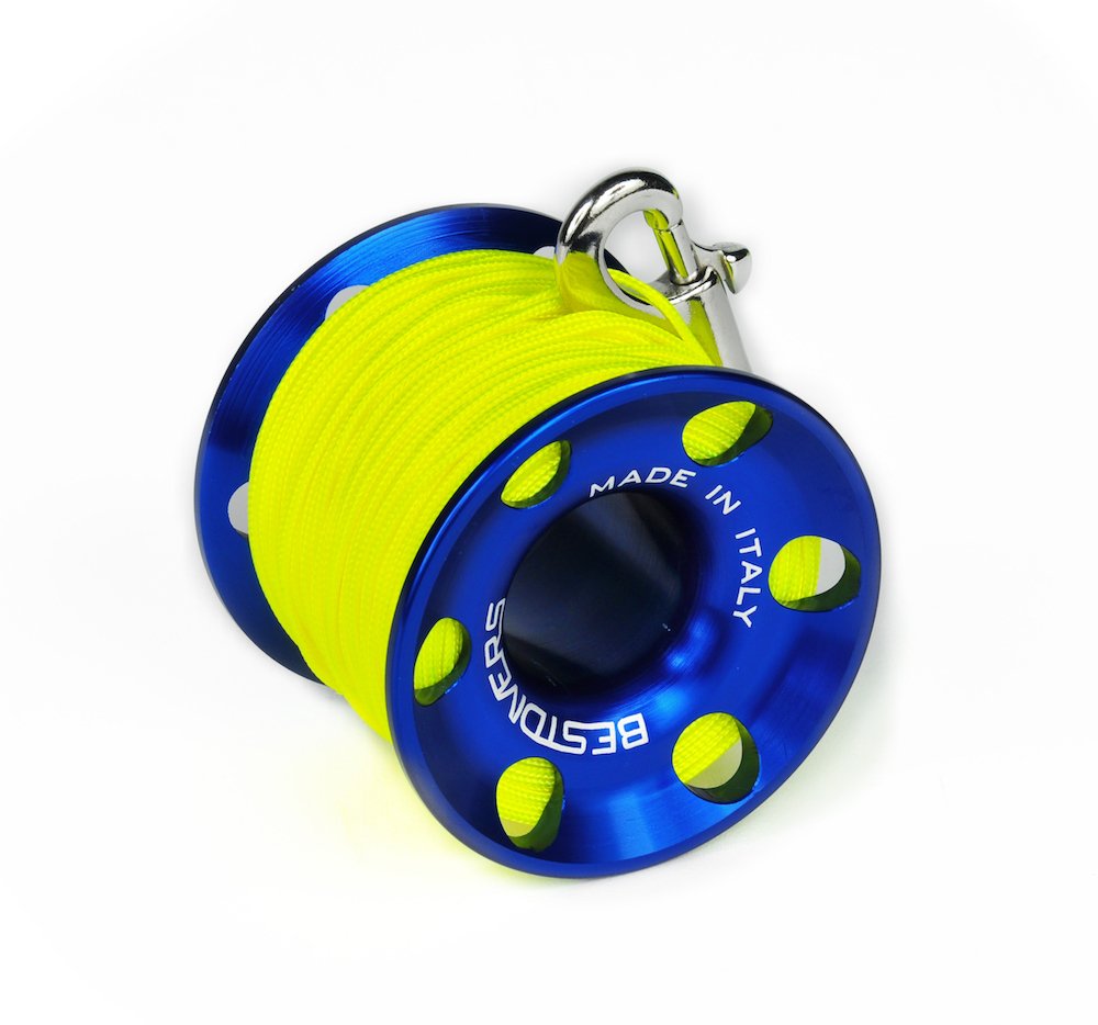 Best Divers ML0088 Underwater Reel, Blue, 45 metres