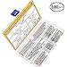 Sutemribor 100PCS Cotter Pin Clip Key Fastener Fitting Assortment Kit - 304 Stainless Steel