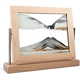 Bochino Moving Sand Art Picture Dynamic Sand Picture 3D Sand Art Frame Sandscape Moving Sand Picture for Home & Office Décor